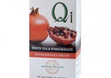 Qi Teas - herbata BIAŁA z owocem GRANATU 25szt