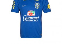 Nike Performance BRAZIL SS TR TOP Koszulka reprezentacji niebieski