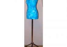 Manekin krawiecki ozdobny - tors kobiecy krtki - rozmiar 38 na metalowym trjnogu
