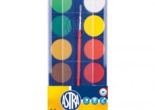 Farby akwarelowe 12 kolorw rednica 30mm - Dostawa zamwienia do jednej ze 170 ksigarni Matras za DARMO