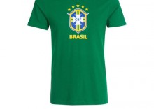 Nike Performance BRAZIL CORE CREST TEE Koszulka reprezentacji zielony