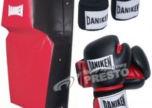 Zestaw bokserski: poducha Professional + rkawice Training + bandae Daniken