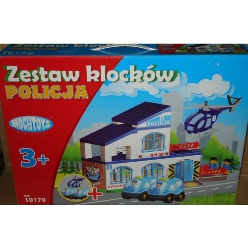 ZESTAW KLOCKW POLICJA-MOCHTOYS