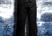 spodnie do ju-jitsu TONBO - MASTER, czarne, 12oz