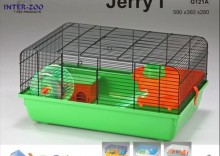 InterZoo klatka dla chomika Jerry I z wyposażeniem NOWOŚĆ