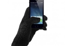 Touchscreen Gloves Black - Unisex (M/L) - rkawiczki do obsugi ekranw dotykowych