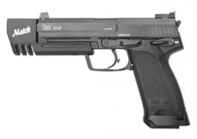 Pistolet ASG GBB Heckler&Koch USP.45 MATCH green gas