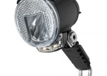 Lampa przednia Lumotec IQ Cyo RT senso plus, wbudowany odblask, funkcja światła dziennego, jasność 40 lux BUSCH & MULLER