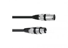Omnitronic Cable SADC XLR male/XLR female 0,3m