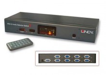 Switch (przecznik) VGA / Audio Lindy 32584