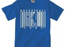 Koszulka Basketball Code - niebieski