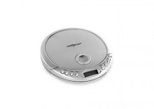 Odtwarzacz CD oneConcept CDC-300S ze suchawkami MP3 srebrny