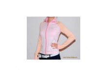 Tommy Hilfiger, damski sweter, kolor: ososiowo-rowy, roz. M,