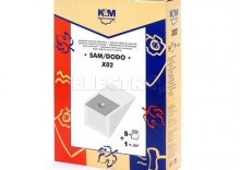 Worki do odkurzacza K&M X02 Uniwersalne + Odbir w 650 punktach Stacji z paczk