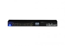 RouterBoard RB2011UAS-RM (600MHz. RAM 128MB, 5x1000Mb/s, 5x 100Mb/s, SFP, LCD)