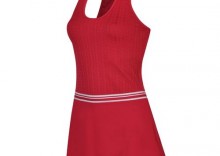 Sukienka tenisowa REEBOK VIBCABLE KNIT D rose red/white