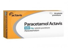 Paracetamol Actavis tabl.powl. 0,5 g 24 tabl