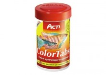 Pokarm dla ryb Aquael Acti ColorTabs 250ml