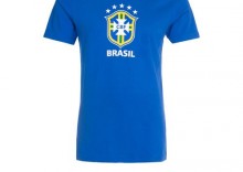Nike Performance BRAZIL CORE CREST TEE Koszulka reprezentacji niebieski