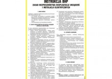 Instrukcja ogólna zasad bezpieczeństwa eksploatacji urządzeń i instalacji elektrycznych