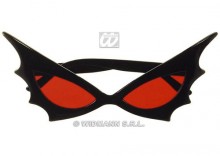 Okulary Batwoman - czerwone szkła