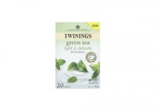 Zielona Herbata Twinings "Light & Delicate" z Miętą 20 szt