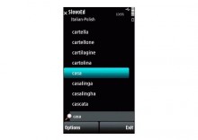 Sownik SlovoEd dla Symbian S60 Wosko - Polsko - Woski