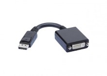 Adapter DisplayPORT /DVI enski 15cm OEM ART KABADA_DP/DVI_AL-OEM-83 5901812011442
