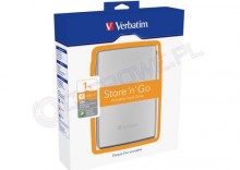Verbatim Store n Go USB 2.0 Portable Hard Drive 1TB
