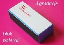 Polerka do paznokci - Blok 120/280/800/3000 JS-033