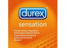 Prezerwatywy DUREX Sensation 3 sztuki