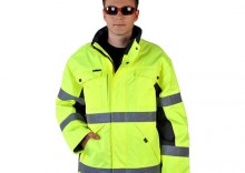 LH-ROADER kurtka zimowa fluorescencyjna