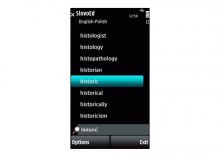Sownik SlovoEd dla Symbian S60 Angielsko - Polsko - Angielski