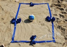 Linie do profesjonalnej siatkówki plażowej Marko II - niebieski