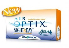 Soczewki kontaktowe Ciba Vision Air Optix Night & Day Aqua, 3 szt