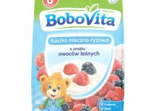 BoboVita Kaszka mleczno-ryowa o smaku owocw lenych po 6 miesicu 230 g
