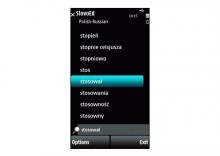 Sownik SlovoEd dla Symbian S60 Rosyjsko - Polsko - Rosyjski