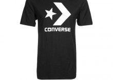 Converse CHEVRON Tshirt z nadrukiem czarny