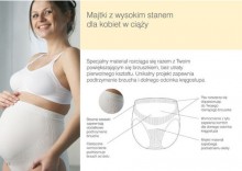 Medela majtki z wysokim stanem dla kobiet w ciąży Rozmiar XL