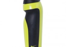 Bidon Nike Sport Water Bottle 650ml - zielono-czarny - Zielono - czarny