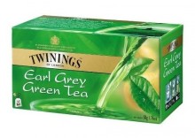 TWININGS Herbata ekspresowa zielona Earl Grey 25szt*2g