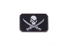 Naszywka Pirate Skull Flag SWAT