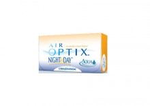 Soczewki kontaktowe Ciba Vision Air Optix Night & Day Aqua, 6 szt