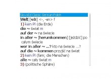 Sownik SlovoEd dla BlackBerry Niemiecko - Polsko - Niemiecki