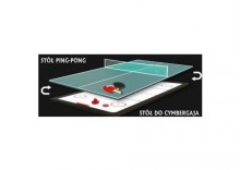 Nakadka na bilard - ping-pong/cymbergaj 7FT
