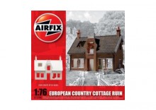 75004 European Country Cottage Ruin