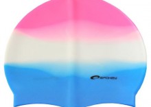 czepek pywacki Spokey Abstract - K85370/Pink/White/Blue