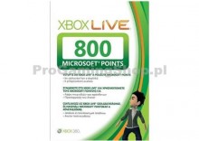 800 Microsoft Points Xbox LIVE