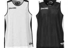 Koszulka dwustronna Spalding ESSENTIAL '12 czarno-biaa