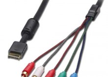 Kabel Component Video oraz Audio Stereo do konsoli PS3 Lindy 35000 - 1,8m ZAUFANY SALON A/V Białystok; Polska Gw; info 801-003-1